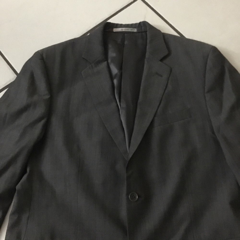 Calvin Klein Gray Blazer Vest 42R